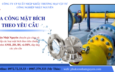 Gia công mặt bích theo yêu cầu