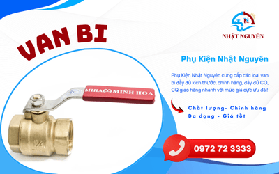 Van bi | Van bi tay gạt đồng, Miha chất lượng, giá tốt
