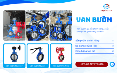 Van bướm cho phụ kiện đường ống chính hãng - giá tốt