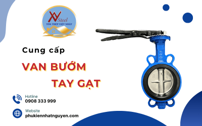 Vì sao nên chọn van bướm tay gạt Nhật Nguyên cho công trình của bạn?