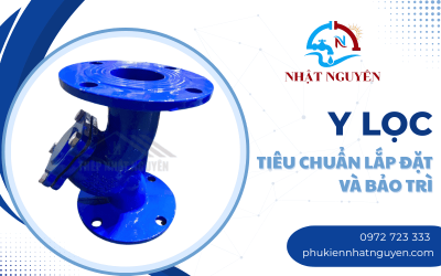Y lọc trong hệ thống đường ống - Tiêu chuẩn lắp đặt và bảo trì
