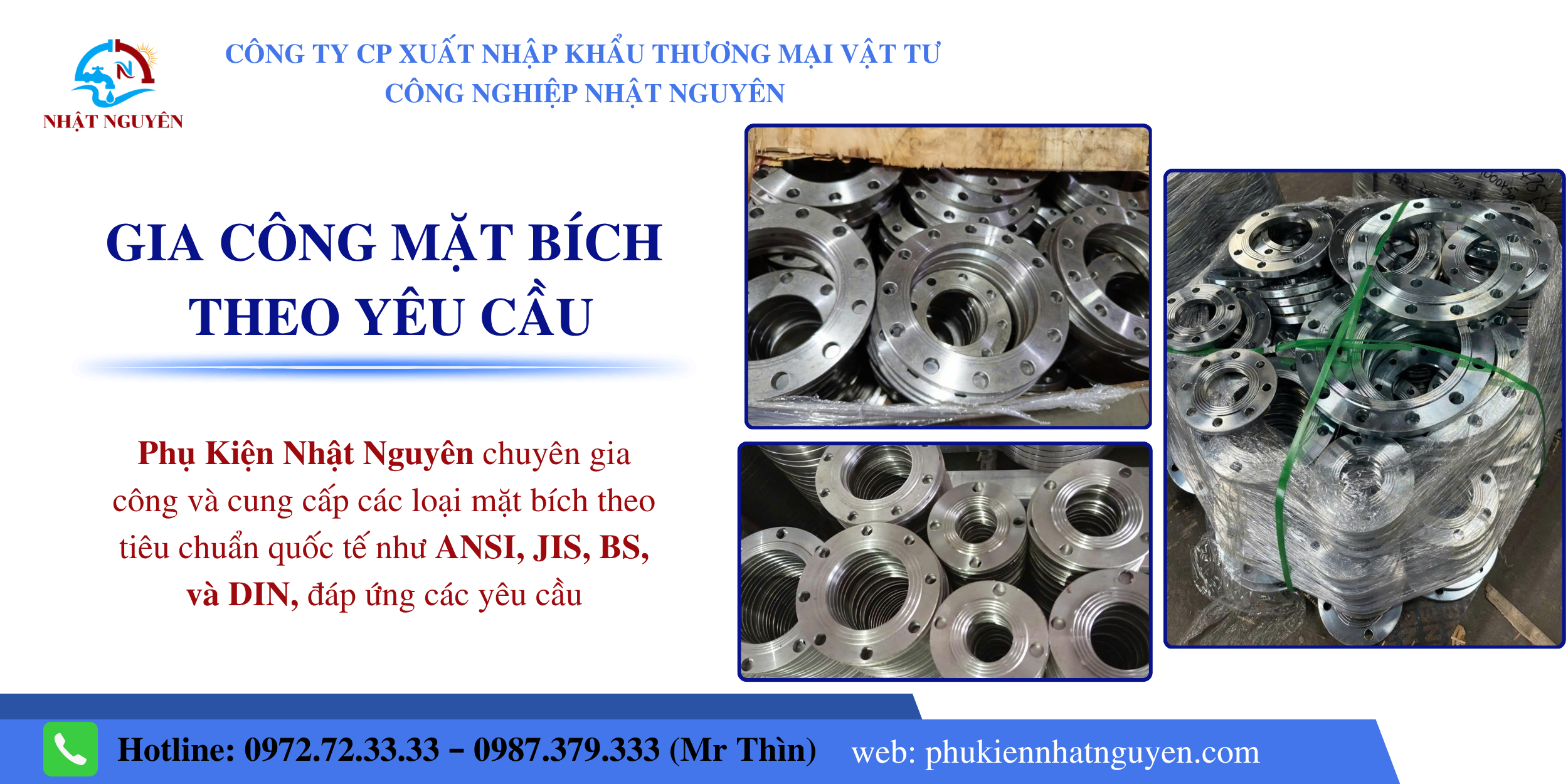 Gia công mặt bích