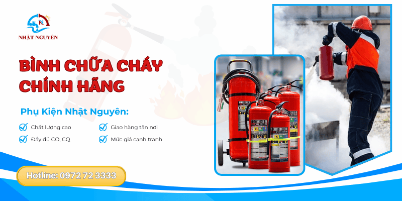 Bình chữa cháy chính hãng, giá tốt