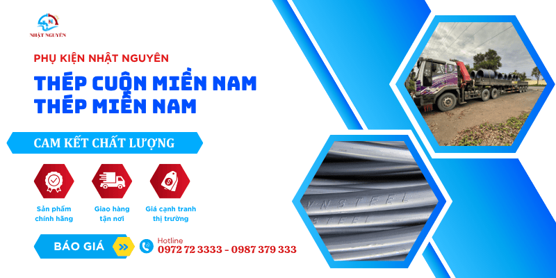 Thép cuộn miền nam giá tốt chính hãng