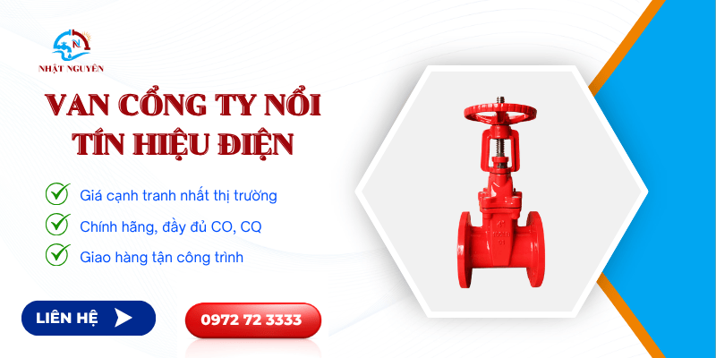 van cổng ty nổi tín hiệu điện giá tốt, chính hãng