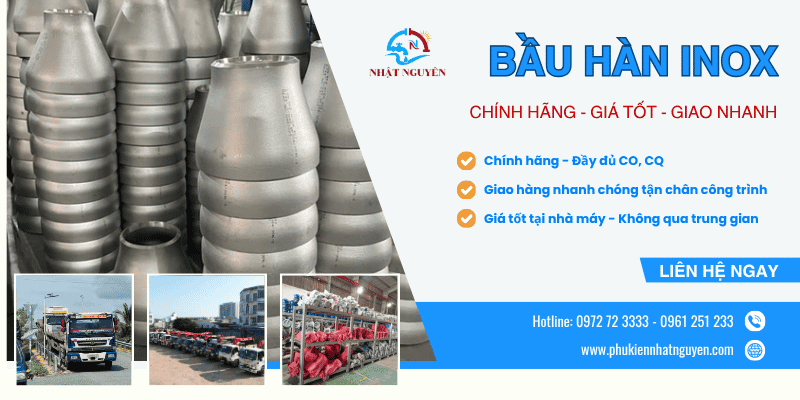 Bầu hàng inox chính hãng giá tốt
