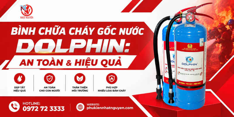 bình chữa cháy gốc nước Dolphin