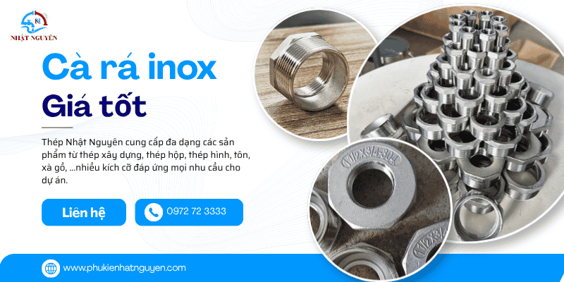 Cà rá inox chinh hãng giá tốt nhất