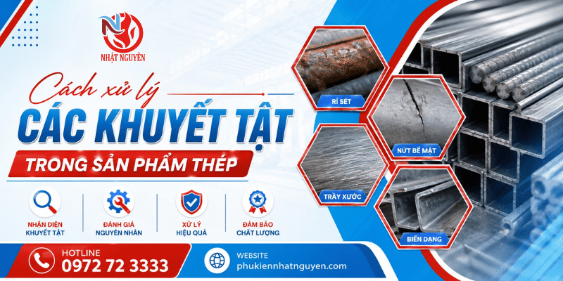 cách xử lý các khuyết tật trong sản phẩm thép