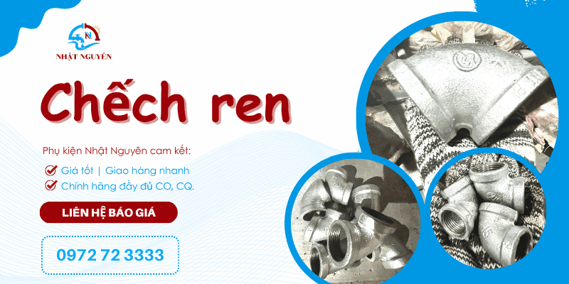 Chếch ren mạ kẽm giá tốt!