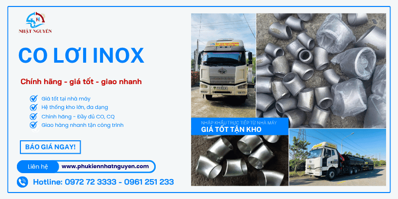 co lơi inox chính hãng giá cực tốt