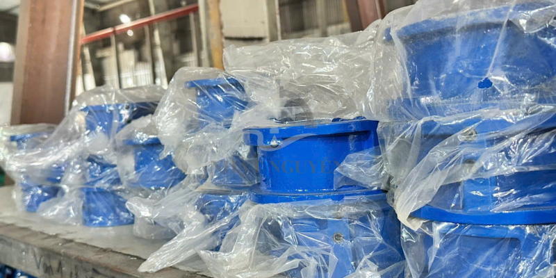 Kho van 1 chiều bướm cánh inox