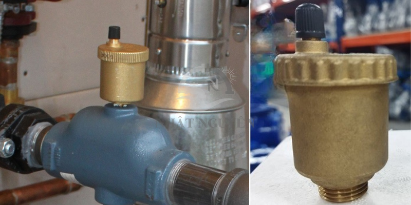 tổng kho van xả khí đồng ren chính hãng