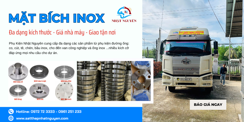 Mặt bích inox chính hãng giá tốt
