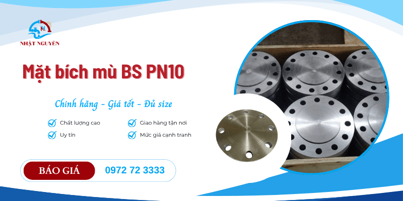 mặt bích mù bs pn10 giá tốt chính hãng