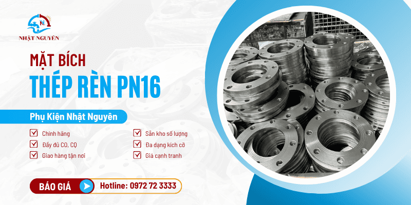 Mặt bích thép rèn BS PN16