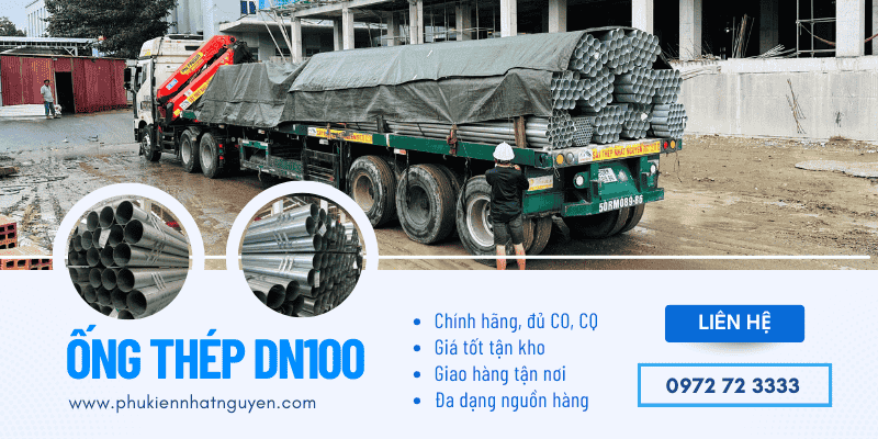 ống thép dn100 giá tốt