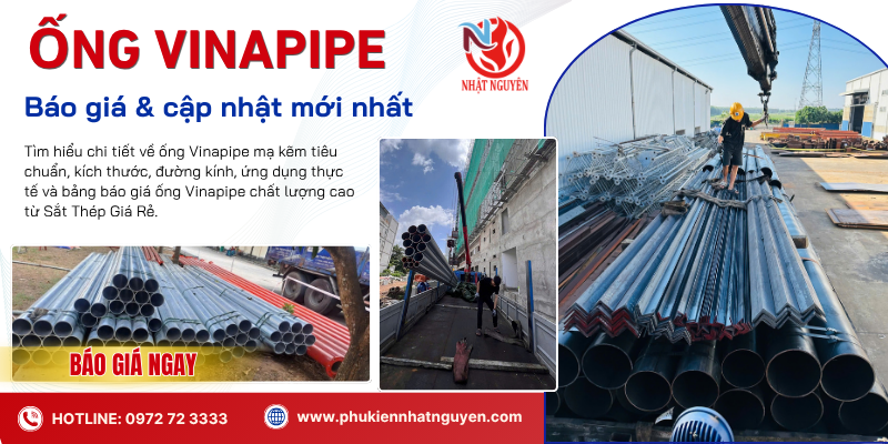 Ống vinapipe chính hãng giá tốt