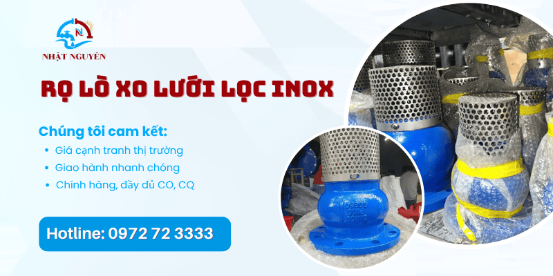 Rọ lò xo lưới lọc inox giá tốt, chính hãng