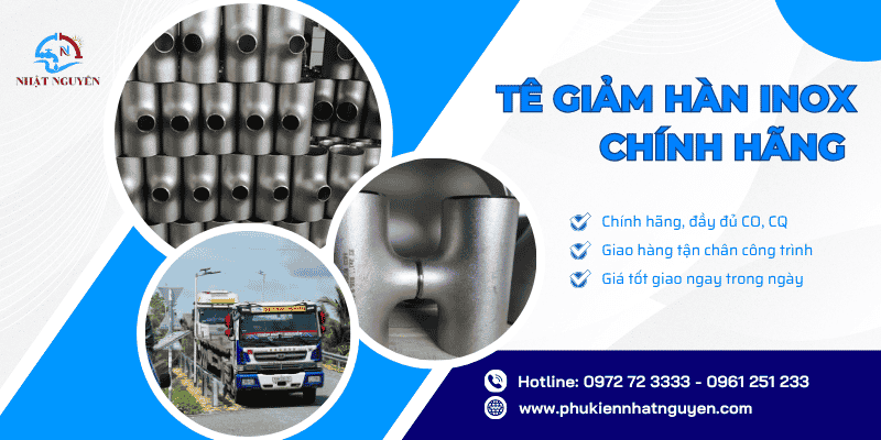 Tê giảm hàng inox chính hãng giá tốt