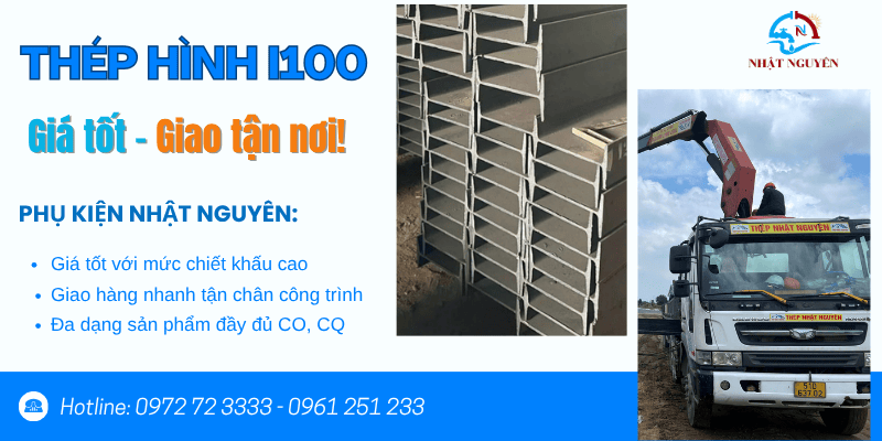 Thép hình I100 chính hãng giá tốt tận kho