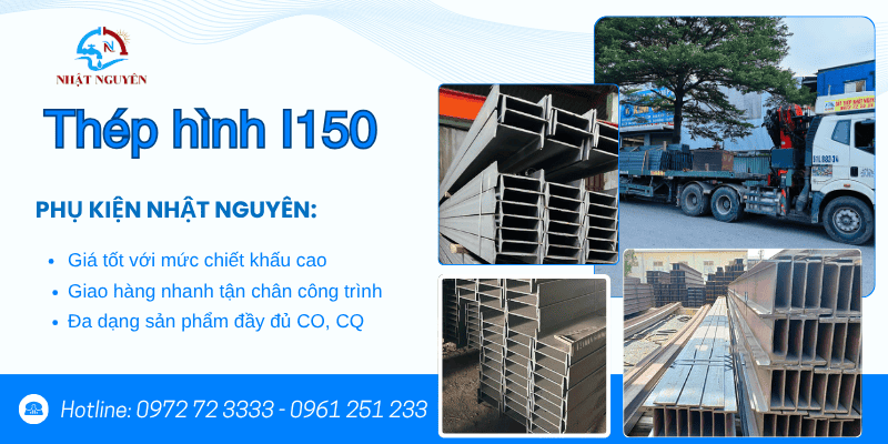 Thép hình I250 giá tốt tại nhà máy