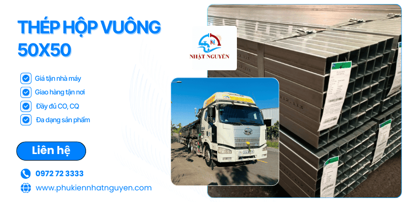 thép hộp vuông 50x50 giá cực tốt