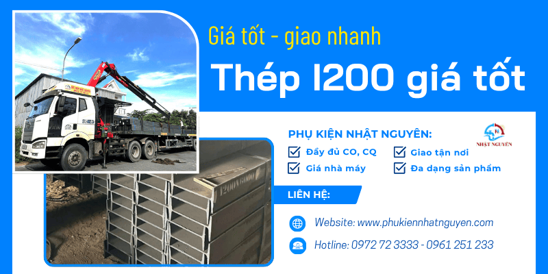 thép hình I200 chính hãng giá cực tốt