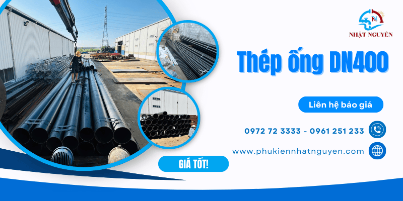 Ống thép mạ kẽm DN400