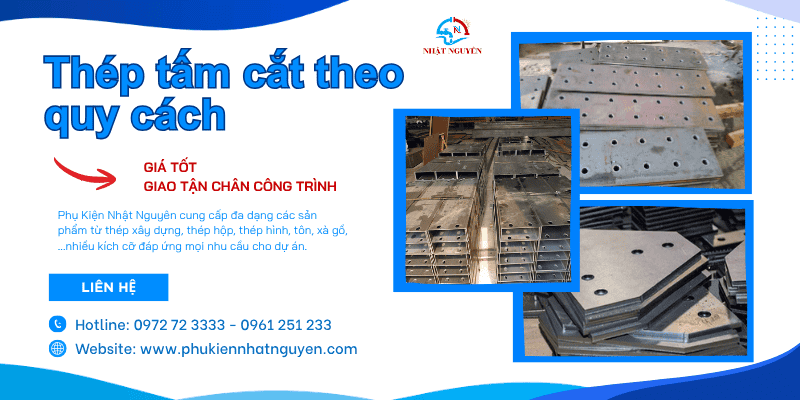 Thép tấm cắt theo quy cách