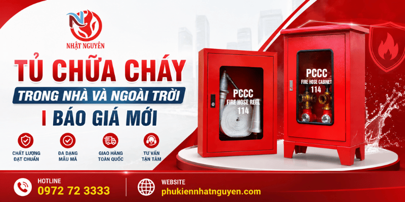 tủ chữa chát trong nhà và ngoài trời chính hãng giá tốt giao hàng nhanh chóng tận chân công trình