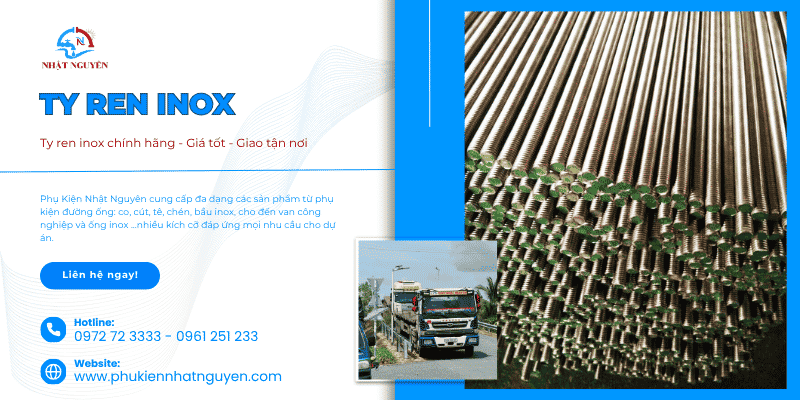 cung cấp ty ren chính hãng giá tốt giao hàng nhanh