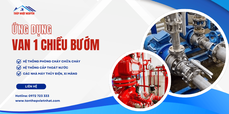 Ứng dụng can 1 chiều cánh bướm