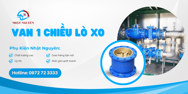 van một chiều lò xo chính hãng, giá tốt