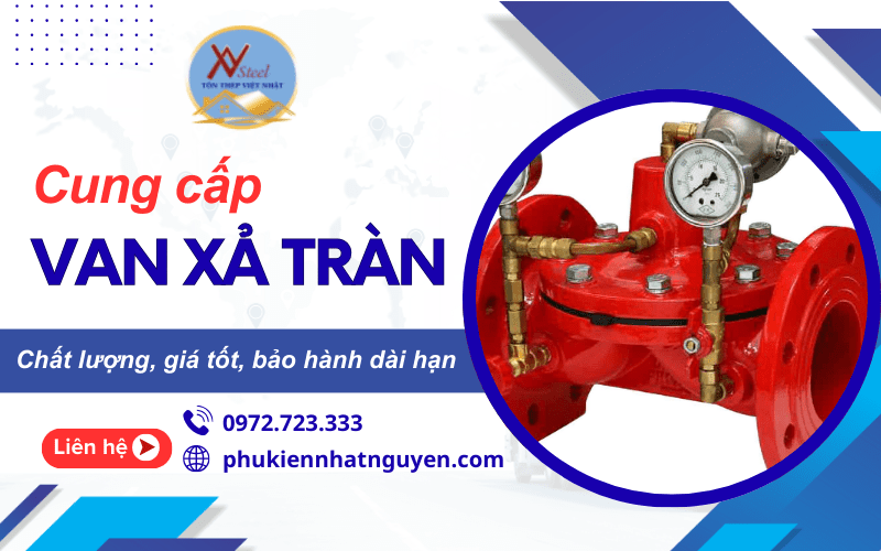 van xả tràn