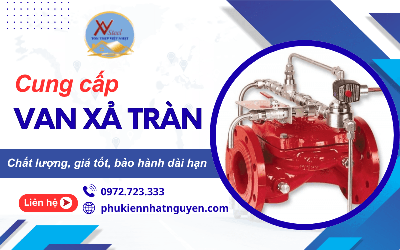 van xả tràn