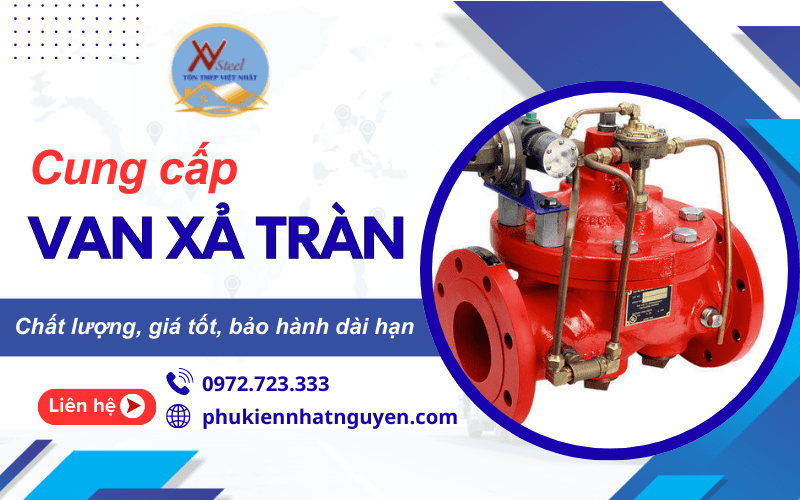 van xả tràn