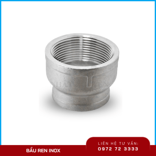 Bầu ren Inox