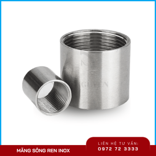 Măng sông ren inox