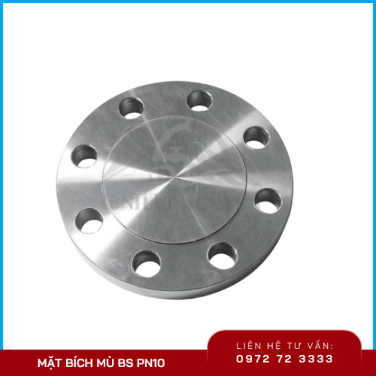 Mặt bích mù BS PN10
