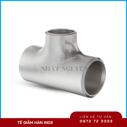 Tê giảm hàn inox