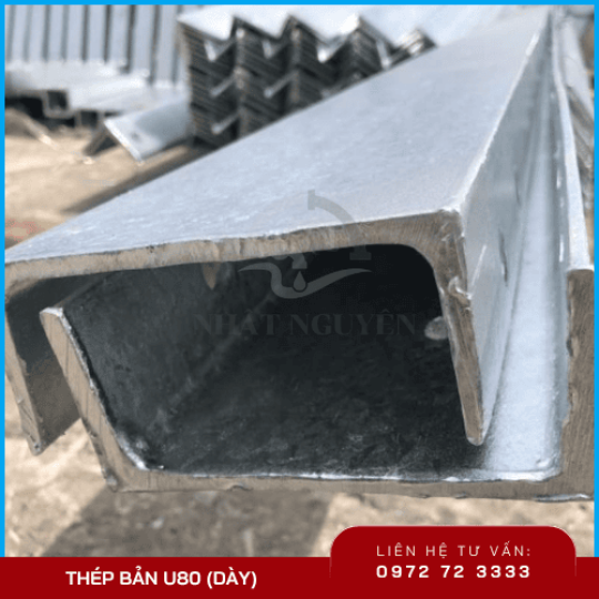 Thép bản U80 (Dày)