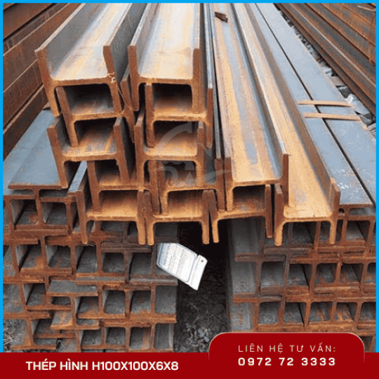 Thép hình H100x100x6x8