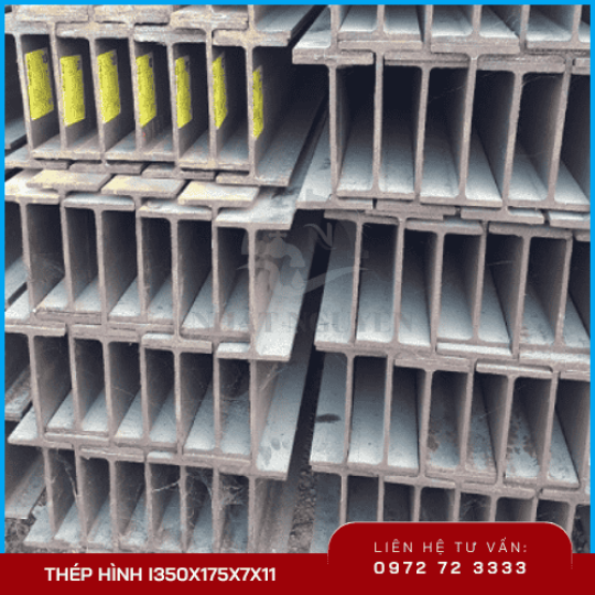 Thép hình i350x175x7x11