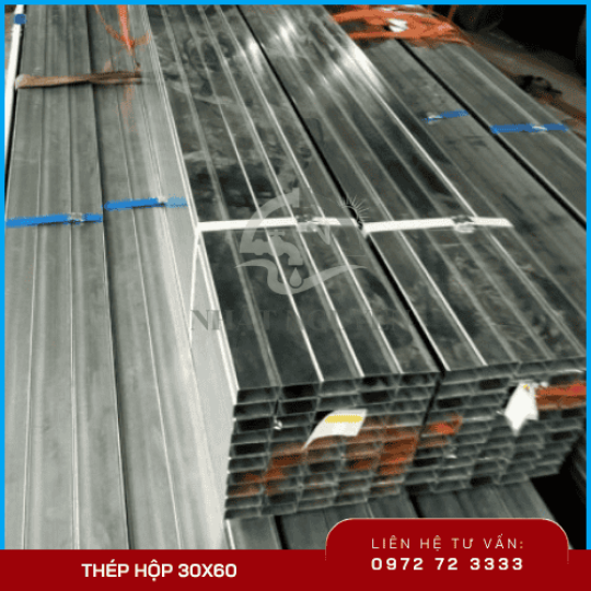 Thép hộp 30X60