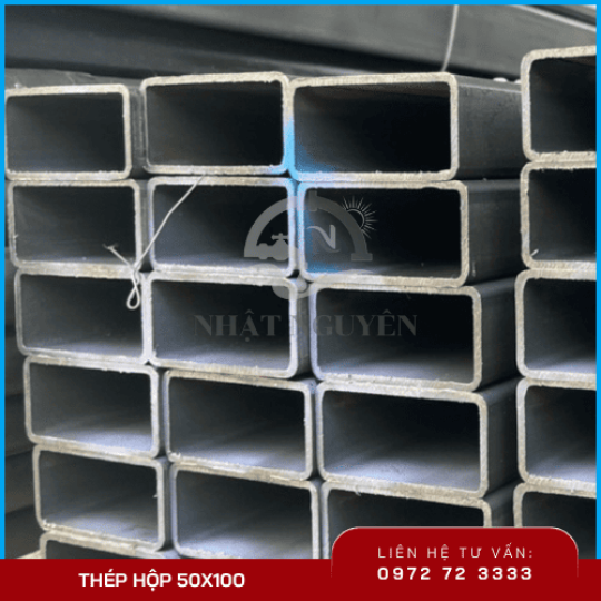 Thép hộp 50X100
