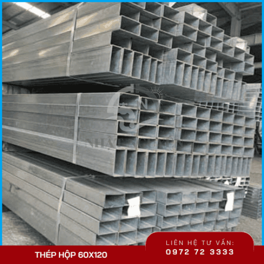 Thép hộp 60X120