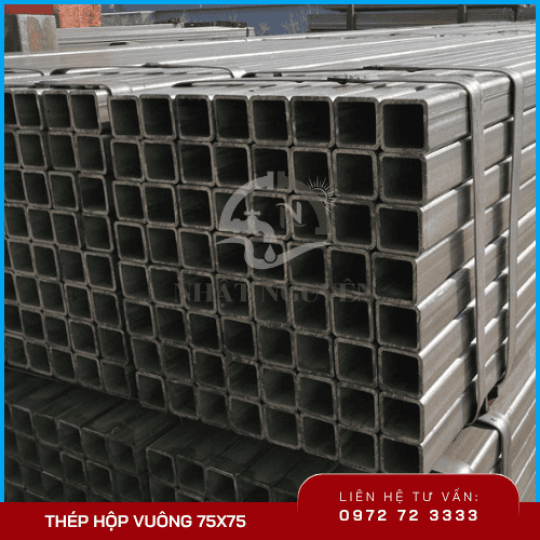 Thép hộp vuông 75x75