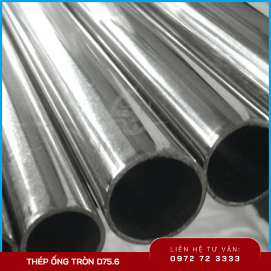 Thép ống tròn D75.6
