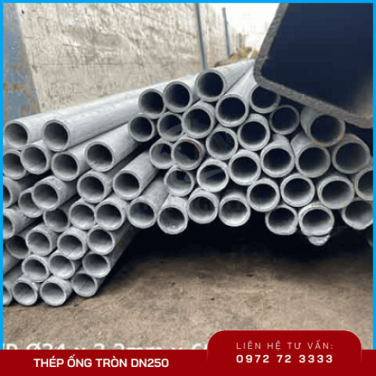 Thép ống tròn DN250